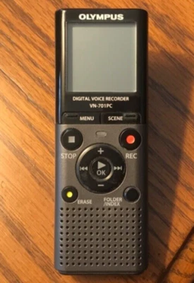 Olympus Digital Voice Recorder VN-701PC - Image 1 of 4