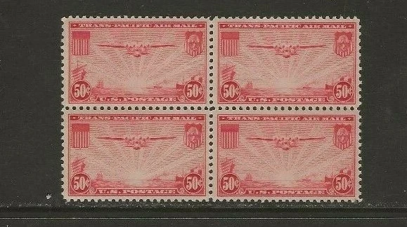 US Scott #C22 Block Fine/Very Fine MNH Cat. Value $45.00         #501x - Image 1 of 1