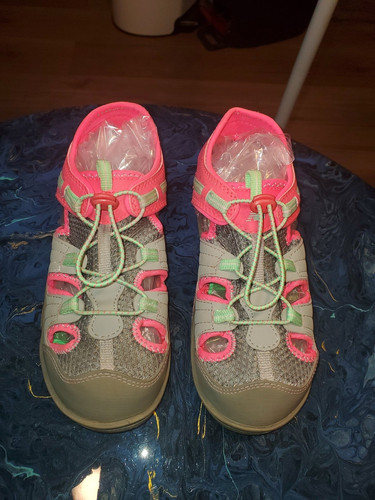 New Balance Sandalo Adirondack Bambino Scarpa Sportiva Grigio Verde Rosa Bambini Taglia 3