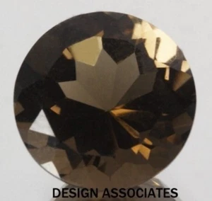 SMOKY QUARTZ 18 MM ROUND CUT AAA ALL NATURAL - Picture 1 of 1
