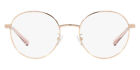 Michael Kors Genoa Mk3055 Eyeglasses Women Rose Gold Round 54Mm New & Authentic