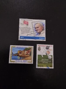 Francobolli italia repubblica 1998.n.3 valori usati. - Foto 1 di 1