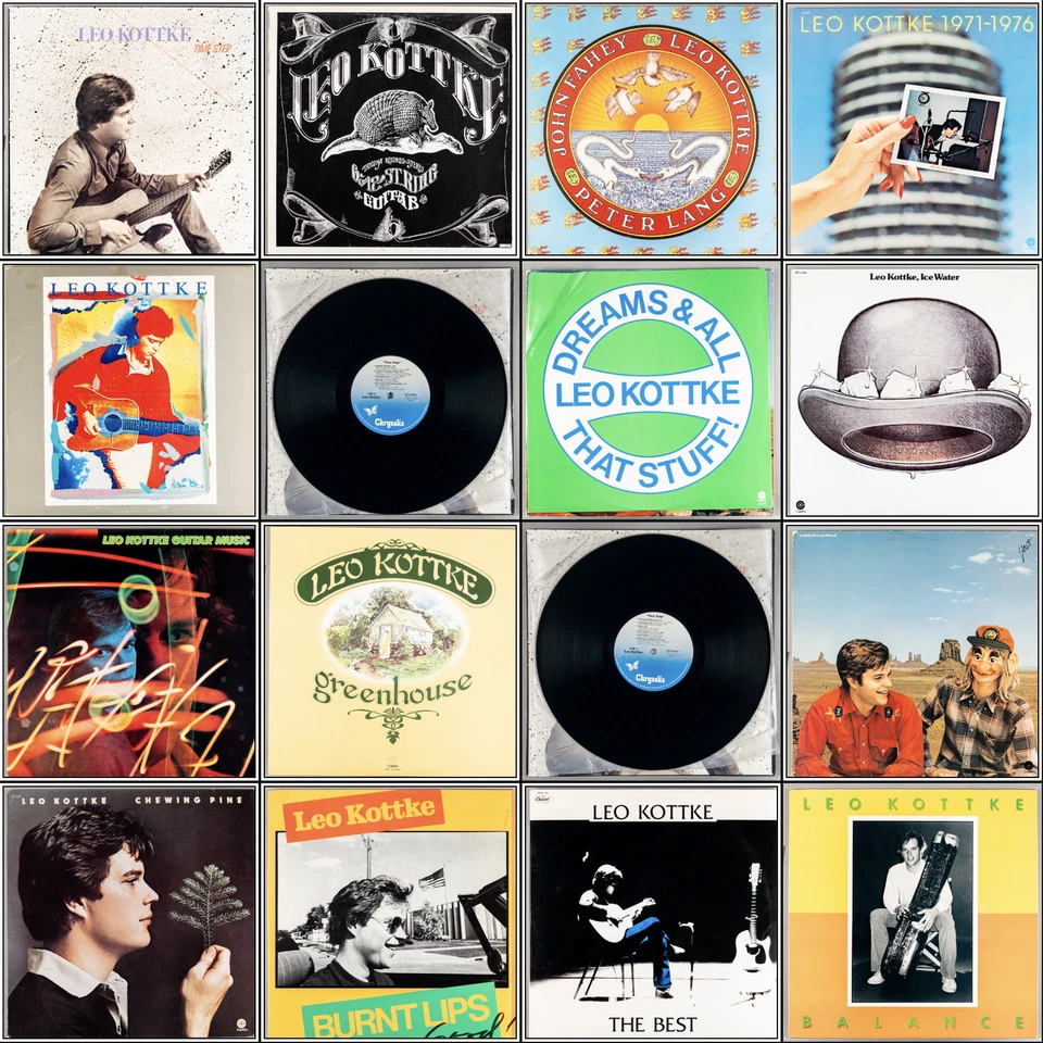 LEO KOTTKE LP Albums Vinyl Records You Pick See Multiple Photos Foto 1 de 1