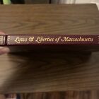 THE LAWS AND LIBERTIES of MASSACHUSETTS hardbound cover legal classics library