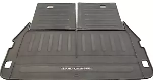 TOYOTA LANDCRUISER 300 CARGO MAT RUBBER LINER 7 SEAT ONLY NEW GENUINE ACCESSORY - Picture 1 of 7