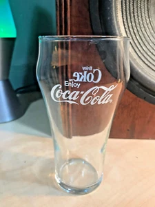 COKE Coca-Cola Glass 16oz - Picture 1 of 3