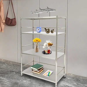 Adjustable 4-Tier Storage Shelves Rack Storage Oragnizer 31.5*15.7*47.2 in - Picture 1 of 14