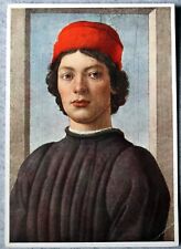 Alte AK " Bildnis eines jungen Mannes " von Sandro Botticelli