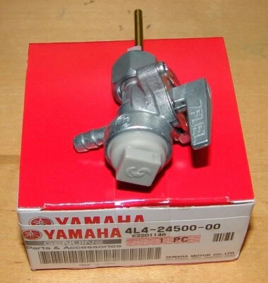 YAMAHA FUEL TAP/GAS VALVE PETCOCK OEM QT50 79-87 YAMAHOPPER - Image 1 of 3