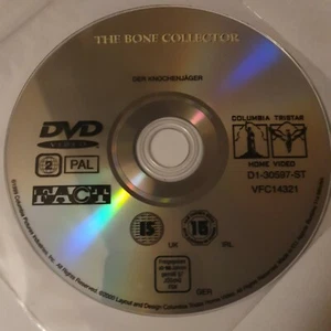 The Bone Collector (1999) Angelina Jolie Denzel Washington DVD CD Disc Only - Picture 1 of 1