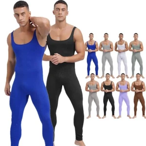 Mamelucos para Hombres Elegante Mono Fitness Catsuits Ropa de dormir Body Deportes Yoga - Imagen 1 de 89