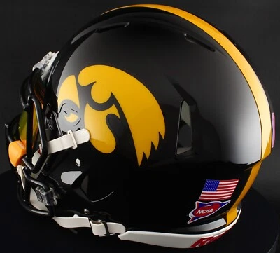IOWA HAWKEYES NCAA Riddell Speed Full Size REPLICA Football Helmet - Image 1 of 4