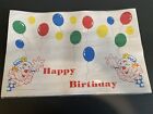 Vintage Paper Placemats Clown Birthday Party Theme Nip Set Of 12