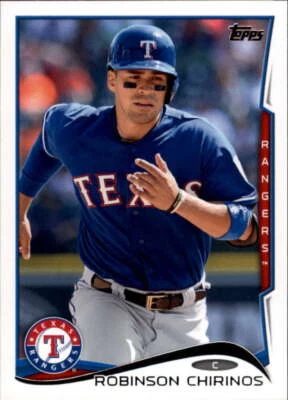 2014 Topps Update #US-193 Robinson Chirinos NM-MT Rangers - Image 1 of 2