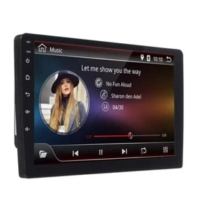 STEREO AUTO AUTORADIO MONITOR 2 DIN ANDROID 9 POLLICI WIFI CAR RADIO GPS MP5 USB - Foto 1 di 5
