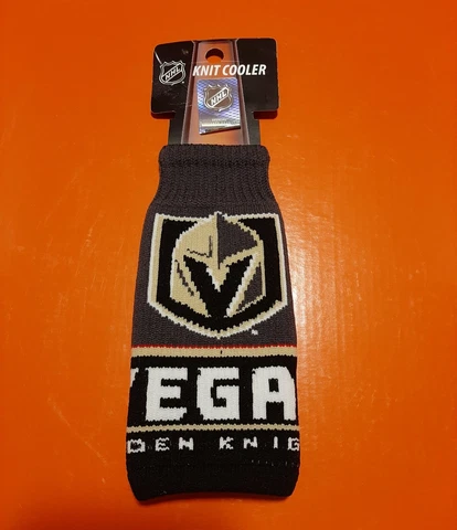 NHL Vegas Golden Knights  Knit Bottle Cooler Cover Cover