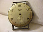 Mirval Mens Wristwatch Rare To Restore Or Parts Swiss Made 33 Mm Diameter