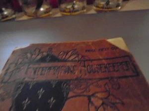 Antique paperback, "Enterprising Housekeeper, 1898. J.M. Houston pub. - Picture 1 of 4
