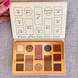The Beauty Crop the Essentials Face Palette Eye Shadows Highlight Bronzer Blush - Picture 1 of 11