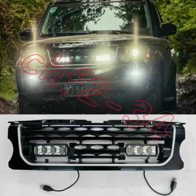 Parrilla de parachoques delantero LED 2010-2016 para Land Rover Discovery LR4 Foto 1 de 4