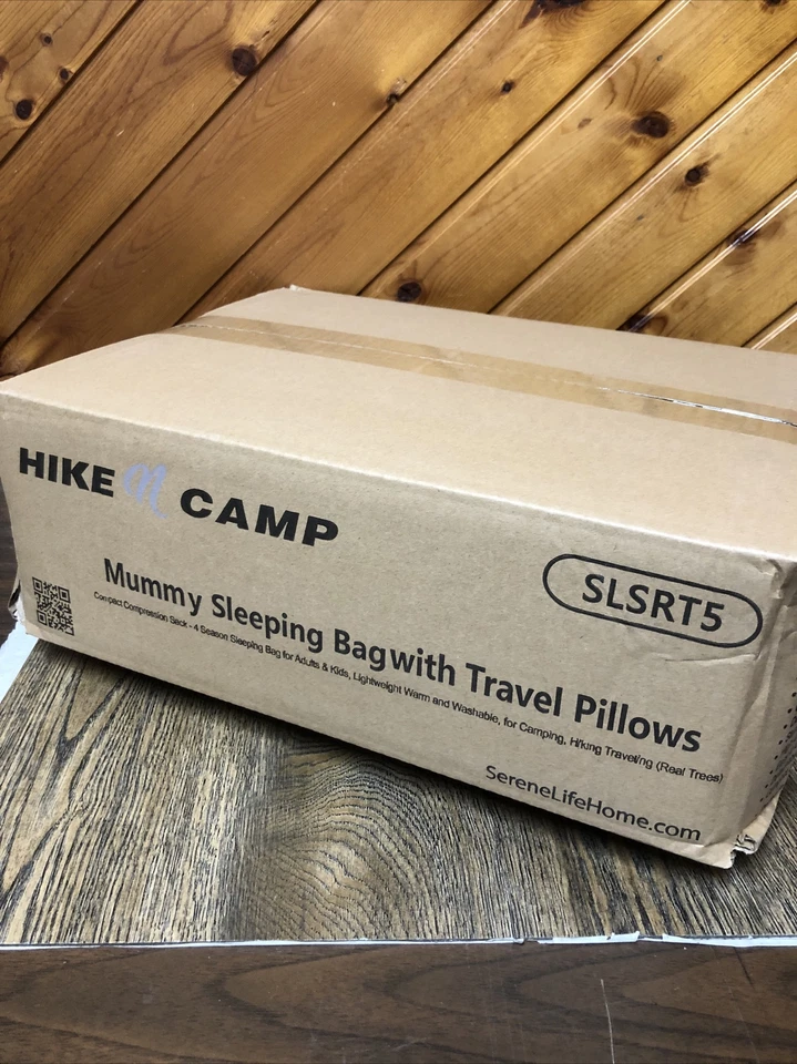 SereneLife Hike N Camp SLSRT5 Mummy Sleeping Bag