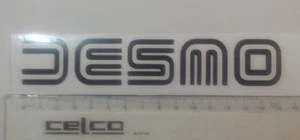 Ducati DESMO Retro Old School double line vinyl sticker / decal 150mm x 27mm - Picture 1 of 5