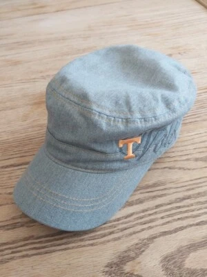 Tennessee Vols Adidas Gray Canvas Cadet Hat Strapback Womens One Size - Image 1 of 4