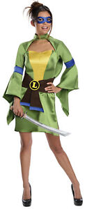 Leonardo Teenage Mutant Ninja Turtles Adult Womens Costume Theme Tmnt Halloween