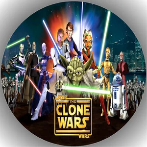 Tortenaufleger Geburtstag Party Tortenbild Fondant - Oblate Star Wars  P28 - Bild 1 von 1