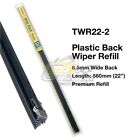 TRIDON WIPER PLASTIC BACK REFILL PAIR FOR Daihatsu Feroza-F300 1988-1993  22inch