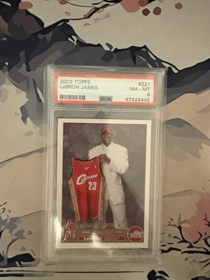 2003-04 Topps - Draft Pick LeBron James #221 (RC) - Image 1 of 2