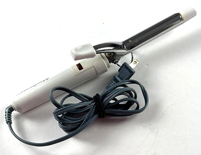 Windmere Mini Curling Iron White Compact Travel Size Vintage Hair Styler Tool 6" - Image 1 of 4