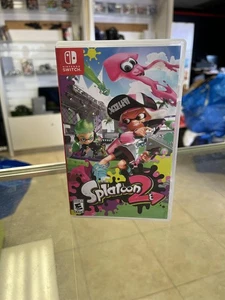 Splatoon 2 Nintendo Switch Video Game Complete Case Art Insert Tested Japan Made - Picture 1 of 3
