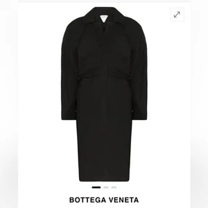 Bottega Veneta Storm Flap Trench Dress NWT $2,130 Size 40 US 4 - Picture 1 of 10