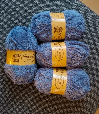 Wolle Chenille Strick Garn Woll Butt Berna 100 % Polyester 400g NEU - Bild 1 von 4
