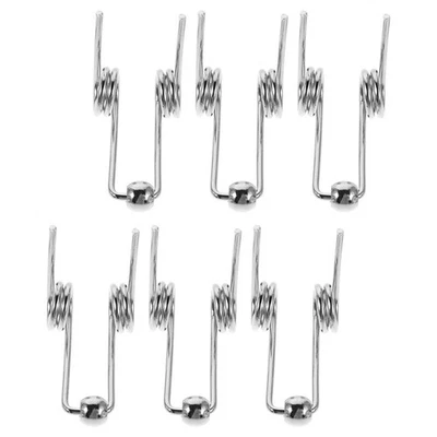6 Pcs Hair Tool Metal Springs Curling Iron Rod Replacement 30 mm Length - Image 1 of 4