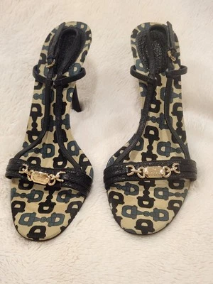 Gucci Black Strappy High Heels Sandals  - Image 1 of 4