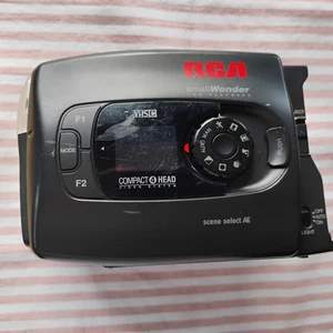 1996 JAPAN RCA HAND HELD CAMCORDER AUTO FOCUS 14X ZOOM WITH CASE VHS PLAYBACK - Picture 1 of 22