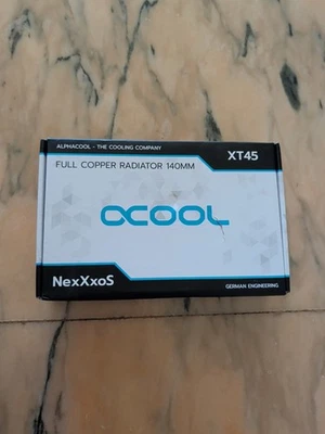 Alphacool 14474 Radiator NexXxoS HPE-45 Full Copper 140mm - Image 1 of 2