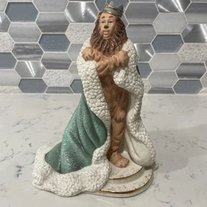 The Lenox Collection Wizard Of Oz Cowardly Lion Figurine Mint Rare Collectable - Picture 1 of 13