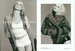 Publicidad impresa de revista Ermanno Scervino Claudia Schiffer Luigi & Iango 2p 2024 - Imagen 1 de 6