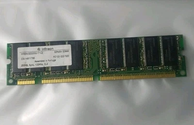 Infineon HYS64V32220GU-7-C2 32M x 64 SDRAM - SD - RAM - Computer - Image 1 of 4