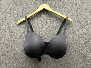 Skims Fits Everybody T-Shirt Underwire Demi Bra Color Onyx 34DDD - Picture 1 of 10