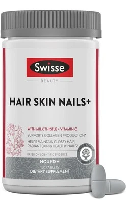 Swisse красоты волос кожи ногтей + ~ 150 таблеток ~ США продавец BBD 1/2027 - Изображение 1 из 4