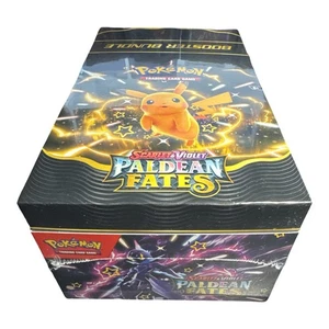 Pokemon Paldean Fates 10 CAJA BOOSTER BUNDLE CAJA DE EXHIBICIÓN SELLADA - Imagen 1 de 4
