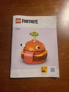 LEGO Fortnite: Durrr Burger (77070) Manual ONLY - Picture 1 of 1