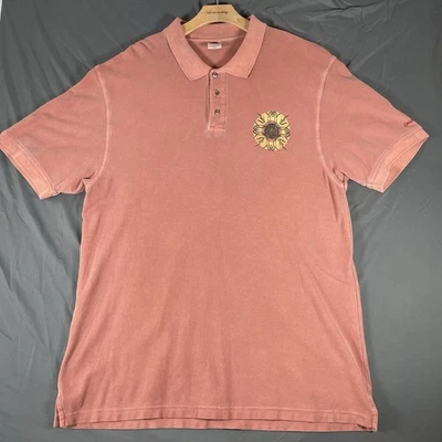 Сумасшедшие рубашки Гавайи рубашка-поло мужская XXL короткий рукав гольф тропический Чили окрашенный - Изображение 1 из 4