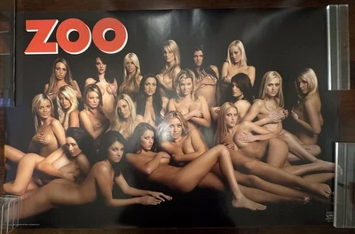 Póster vintage de Zoo Girls 2005 chicas calientes como nuevo Foto 1 de 2