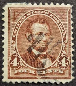 Colección de estampillas de Estados Unidos Scott # 254 - Usadas - Imagen 1 de 1