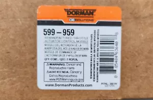 Dorman Remanufactured Throttle Actuator Control Module - 599-959 - Picture 1 of 5